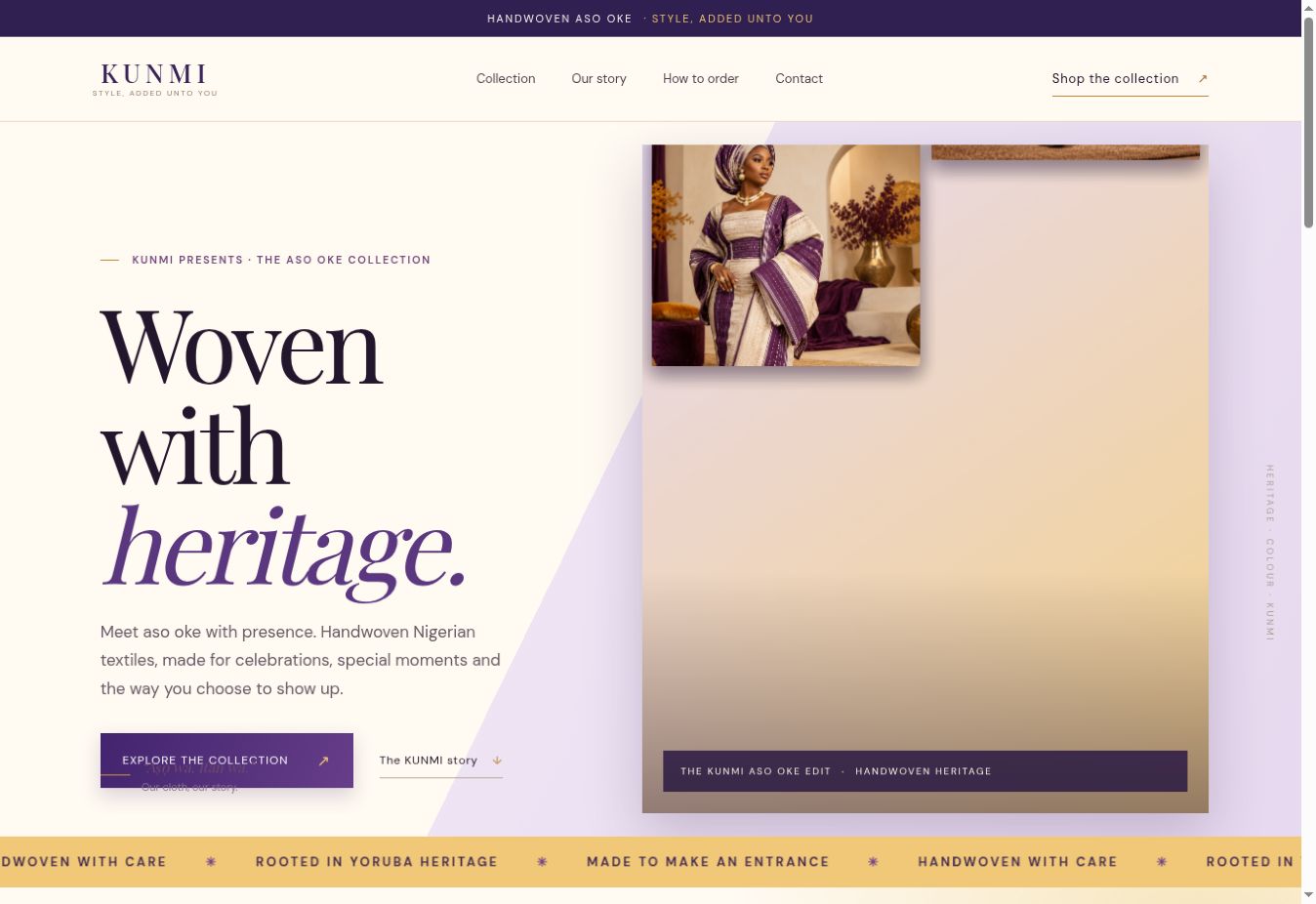 Kunmi homepage